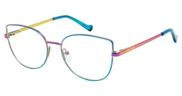 BETSEY JOHNSON Eyeglasses YOLO OIL/OIL