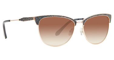 Badgley Mischka Eyeglasses Genevie Gold/GOLD