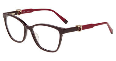 Furla Eyeglasses VFU352 Purple 09HB