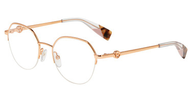 Furla Eyeglasses VFU358 Gold Rose 08FC