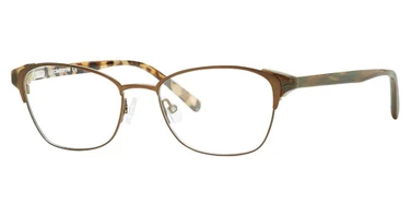 Liz Claiborne Eyeglasses L 454 BROWN/009Q