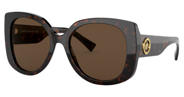 Versace Eyeglasses VE4387 DARK HAVANA/108/73