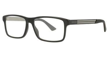 Gucci Eyeglasses GG0692O BLACK-BLACK-TRANSPARENT/00Z0P245