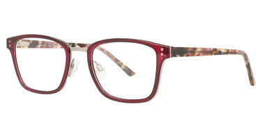SUCCESS COLLECTION Eyeglasses SS-504 BURGUNDY/TORTOISE