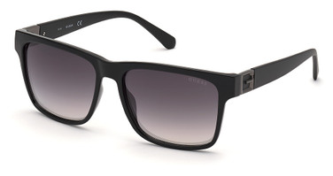 Guess? GU00004 shiny black / green mirror/01Q