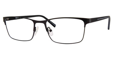 Claiborne Eyeglasses CB 257 MTT BLACK/0003