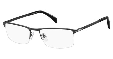 David Beckham Eyeglasses DB 7034 MTT BLACK/0003