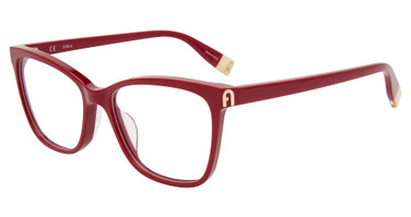Furla Eyeglasses VFU392 Burgundy 0U17