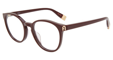 Furla Eyeglasses VFU393 Burgundy 0G96