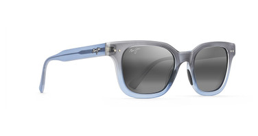 Maui Jim Eyeglasses Shore Break 822 Matte Trans Blue Grey Fade/-06M