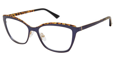 KAY UNGER Eyeglasses K236 BLUE/BLU