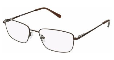 Marchon NYC Eyeglasses M-2015 DARK BROWN/201