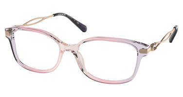 COACH Eyeglasses HC6172 GRADIENT TRANSPARENT VIO/5641