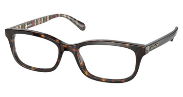COACH Eyeglasses HC6174 DARK TORTOISE/5120