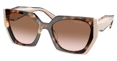 Prada Eyeglasses PR 15WS TORTOISE CARAMEL/POWDER/01R0A6