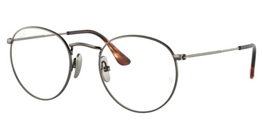 Ray-Ban Rx Eyeglasses RX8247V ROUND DEMIGLOSS GUNMETAL/1223