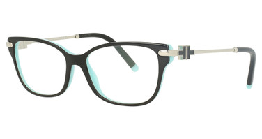 Tiffany Eyeglasses TF2207 BLACK ON TIFFANY BLUE/8055