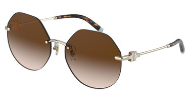 Tiffany Eyeglasses TF3077 PALE GOLD/60213B