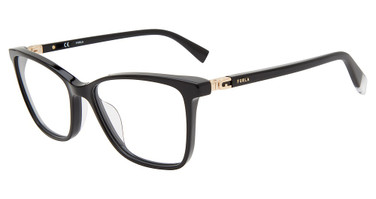 Furla Eyeglasses VFU498 Black 0700