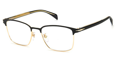 David Beckham Eyeglasses DB 1059/F MT BK GD/0I46