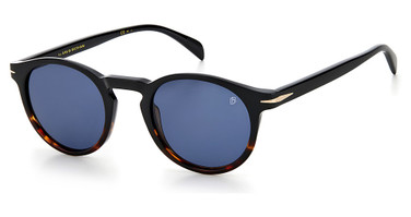 David Beckham Eyeglasses DB 1036/S BLACKHORN/037N