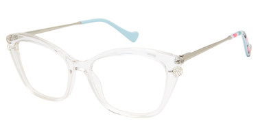 BETSEY JOHNSON Eyeglasses HUNNY CLEAR/CLR