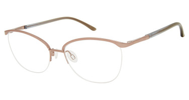 ELLE Eyeglasses EL 13502 Brown/BR
