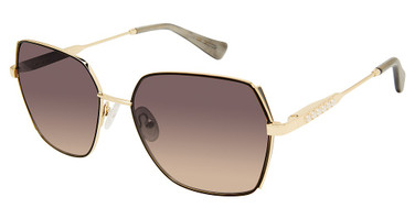 Ann Taylor Eyeglasses ATP918 BLACK / GOLD/C01