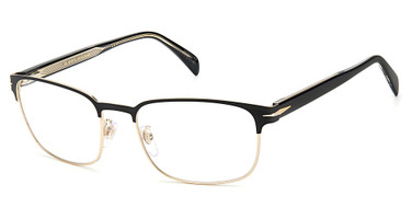 David Beckham Eyeglasses DB 1066 MT BK GD/0I46