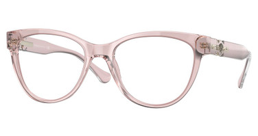 Versace Eyeglasses VE3304 TRANSPARENT PINK/5339