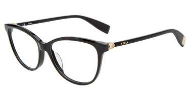 Furla Eyeglasses VFU546 Black 0700/0700