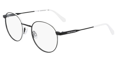 CK Jeans Eyeglasses CKJ21215 BLACK/ WHITE/073
