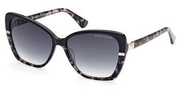 Guess? Eyeglasses GM0819 black/other / gradient smoke/05B