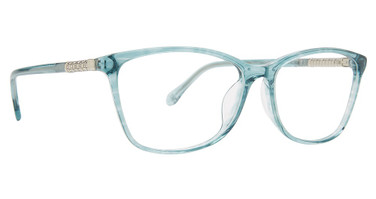 Badgley Mischka Eyeglasses Teddi (International Fit) Turquoise/TURQ
