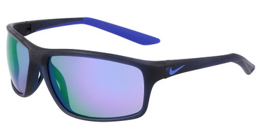 Nike Eyeglasses NIKE ADRENALINE 22 M DV2155 MATTE OBSIDIAN/VIOLET MIRROR/451