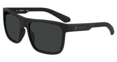 Dragon Eyeglasses DR DAVIS LL MATTE BLACK/LL SMOKE/002
