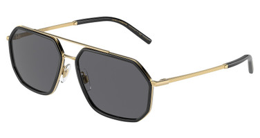 DOLCE & GABBANA Eyeglasses DG2285 GOLD/BLACK/02/81