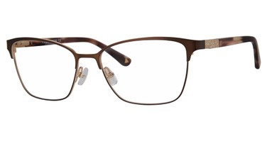 Liz Claiborne Eyeglasses L 670 BROWN/009Q