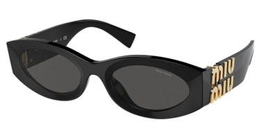 Miu Miu Eyeglasses MU 11WS 0MU 11WS BLACK/1AB5S0