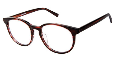 Vision's Eyeglasses PLAFV248 BURGUNDY/C01