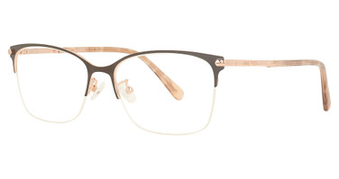 Nine West Eyeglasses NW8012 SATIN SOLID BROWN/200