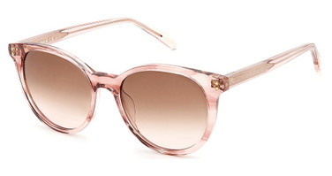Fossil Eyeglasses FOS 2118/S PINK HORN/01ZX