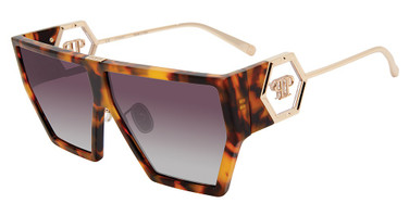 Philipp Plein Eyeglasses SPP040M Havana 0728