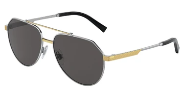 DOLCE & GABBANA Eyeglasses DG2288 SILVER/GOLD/131387