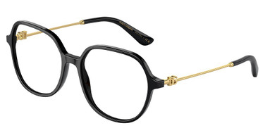 DOLCE & GABBANA Eyeglasses DG3364 BLACK/501