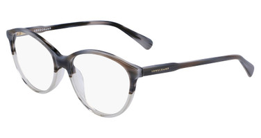 Longchamp Eyeglasses LO2709 GRADIENT HORN BLACK/CRYSTAL/004