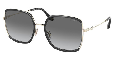COACH Eyeglasses HC7139BD C8000 LIGHT GOLD / BLACK/934611