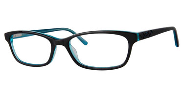 Adensco Eyeglasses AMANDA/N BLKTURQUO/0EL9