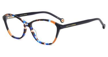 Carolina Herrera Eyeglasses HER 0122 HVNABLUE2/01BC