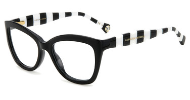 Carolina Herrera Eyeglasses HER 0088 BLACK WHTE/080S